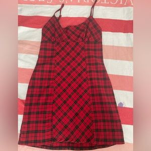PLAID cute dress, wild fable, small